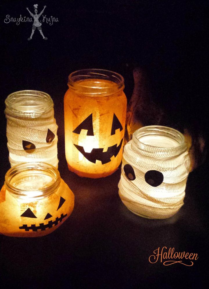 "Strašneeee" svetleće tegle i karton šišmiši