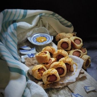 Moje prhke koktel viršlice